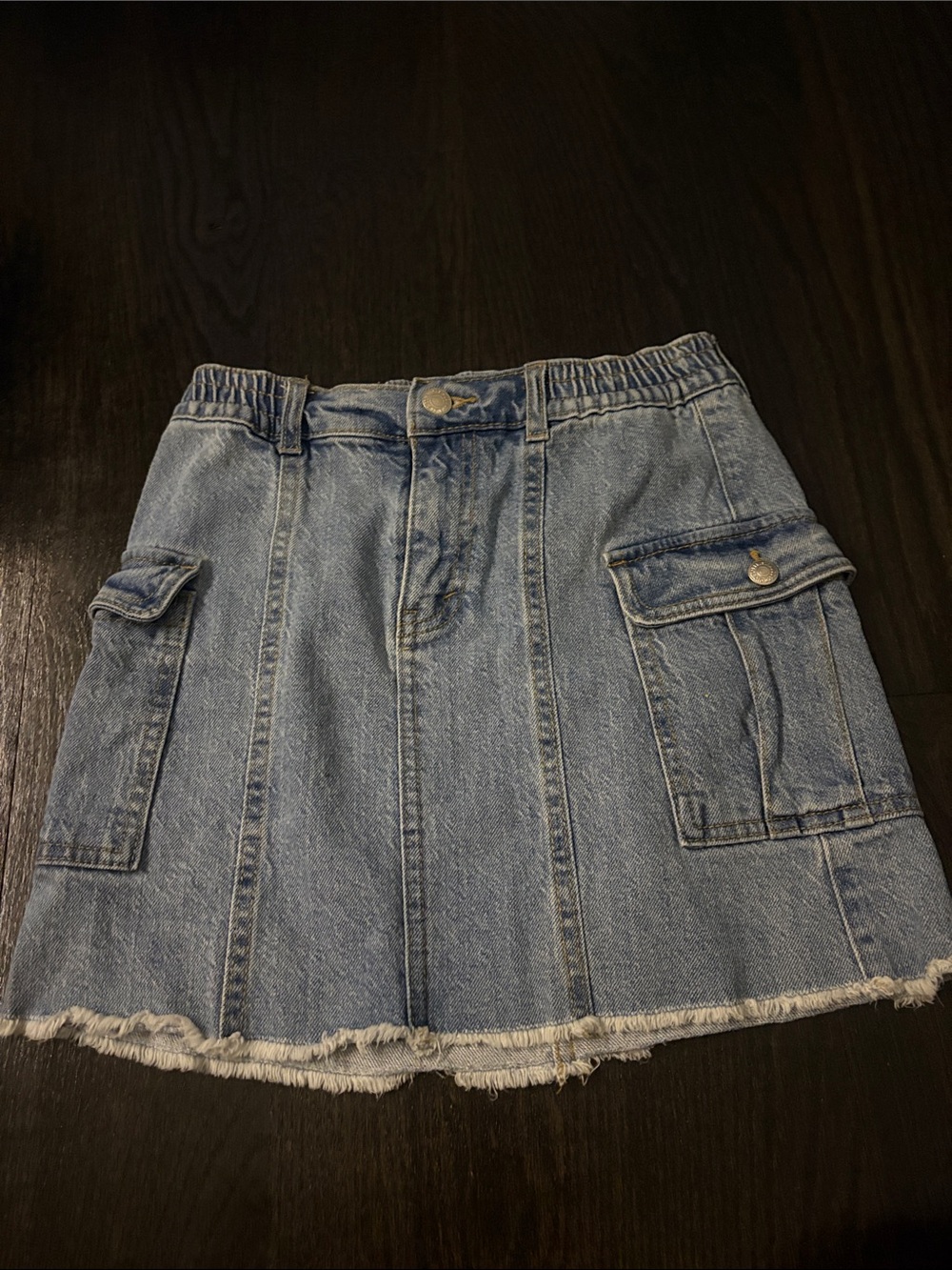 Levi's Women’s Light Blue Denim Cargo Skirt